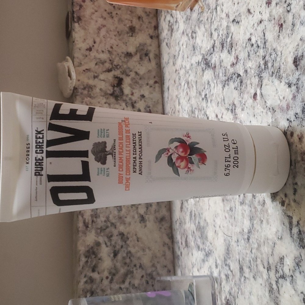NEW, unopened Pure Greek Olive body Cream